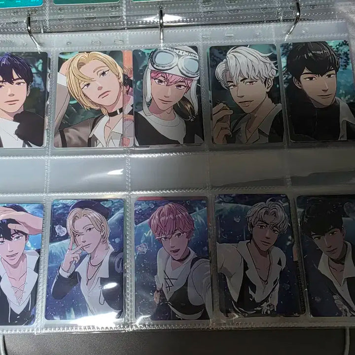 플레이브 기다릴게 육여름 W4L 포카들 책갈피 스트로우픽 일괄