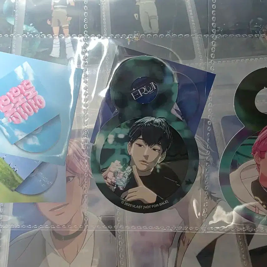 플레이브 기다릴게 육여름 W4L 포카들 책갈피 스트로우픽 일괄