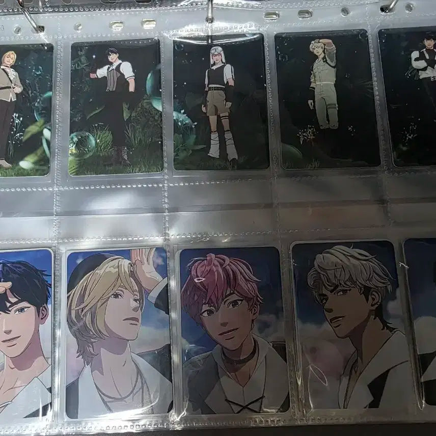 플레이브 기다릴게 육여름 W4L 포카들 책갈피 스트로우픽 일괄