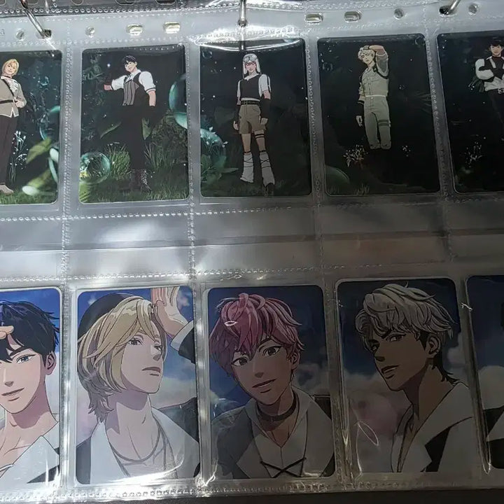 플레이브 기다릴게 육여름 W4L 포카들 책갈피 스트로우픽 일괄