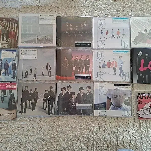 아라시 굿즈 판매 일괄 (콘서트, cd, dvd, 블루레이, 사