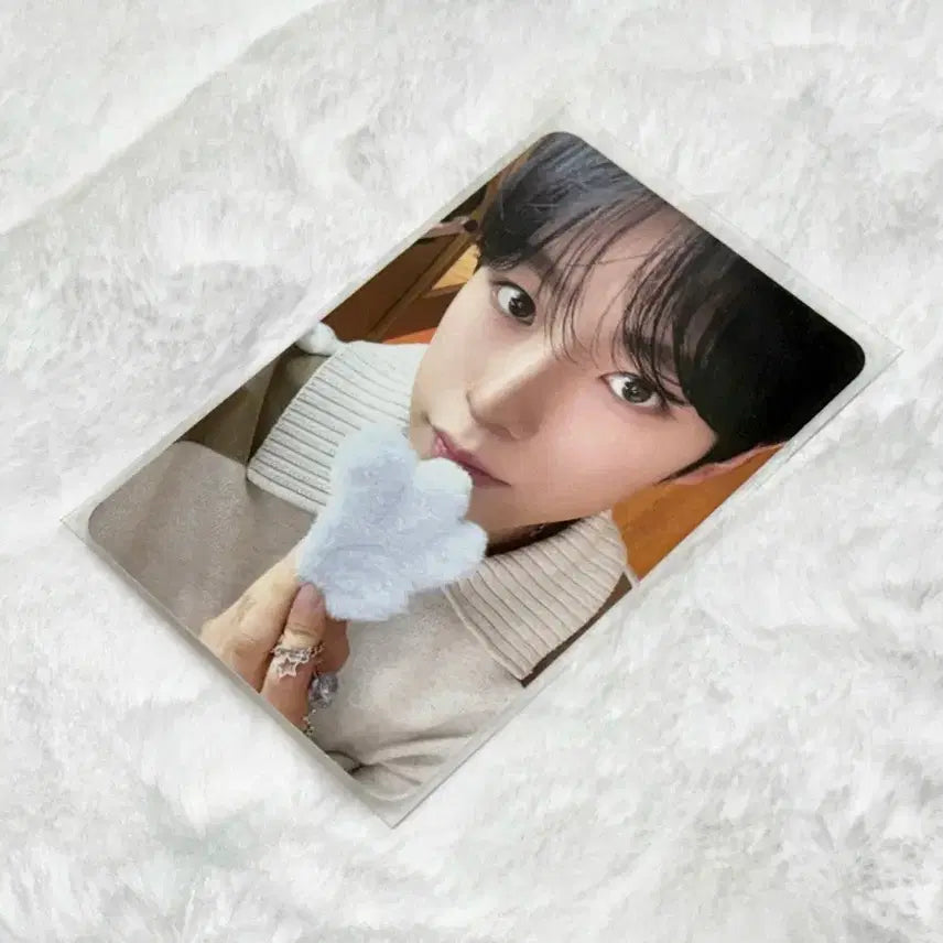 엔시티 위시 전시회 날개 키링 유우시 포카