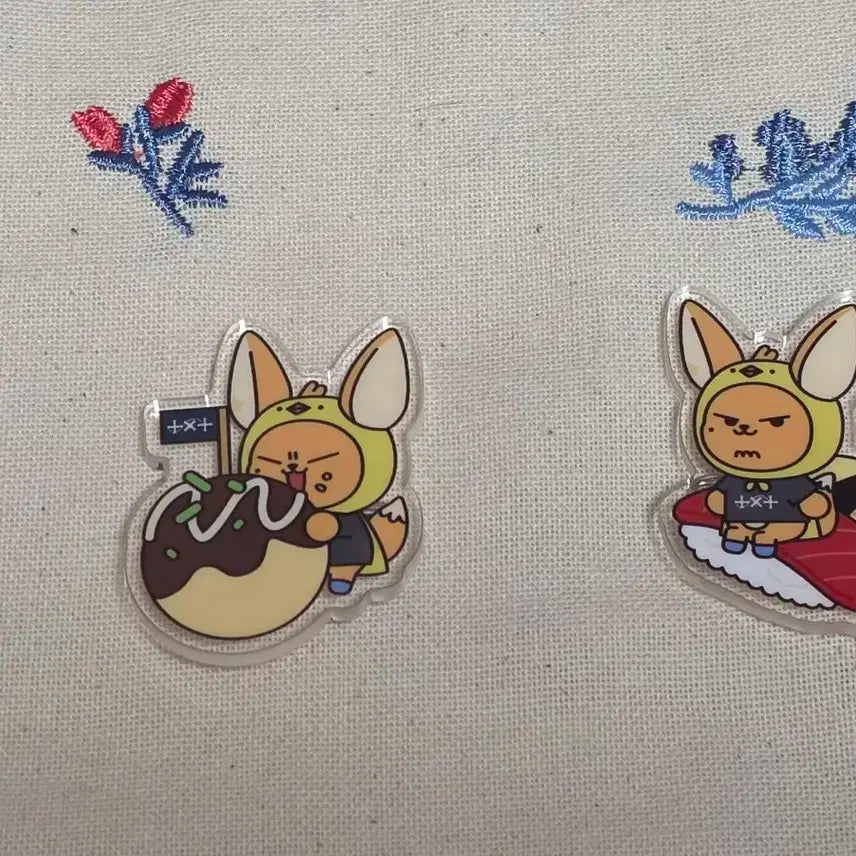 투바투 일본 지역한정 황춘  오사카+도쿄 아크릴 뱃지 일괄
