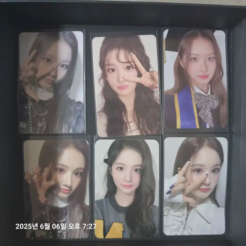 엔믹스 설윤 포카 6장 일괄
