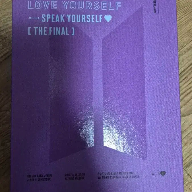 BTS럽셀스픽콘 DVD