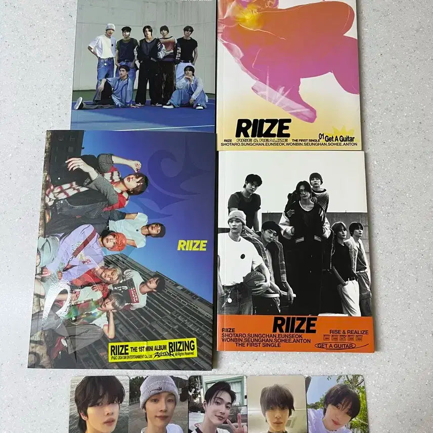 (새상품) 라이즈 앨범4개(일본앨범1개 포함)+ 포카5장