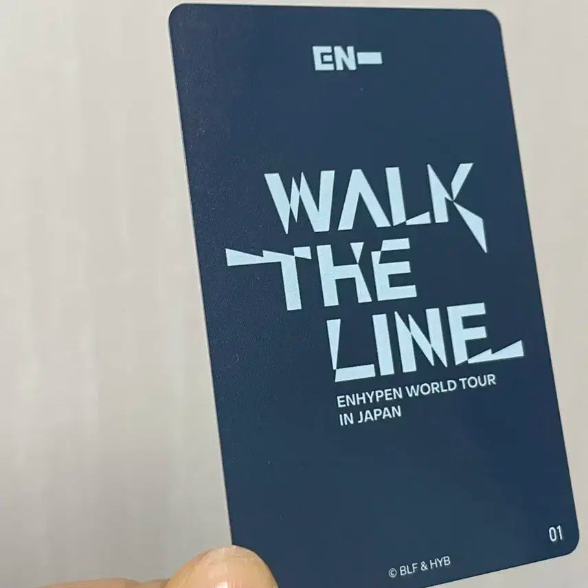 엔하이픈 JAPAN 트레카 정원 포카 WALK THE LINE