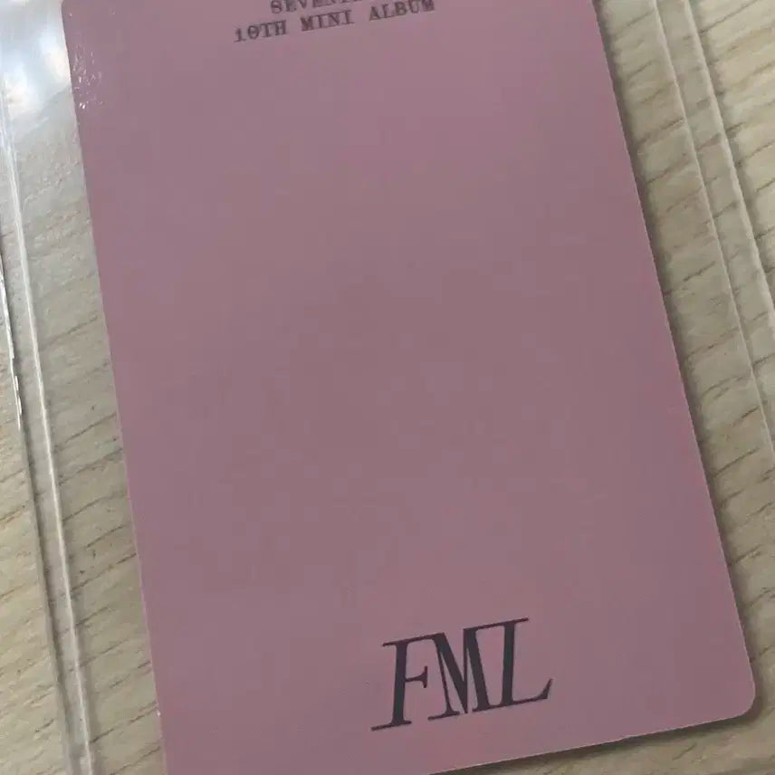 세븐틴 민규 포카