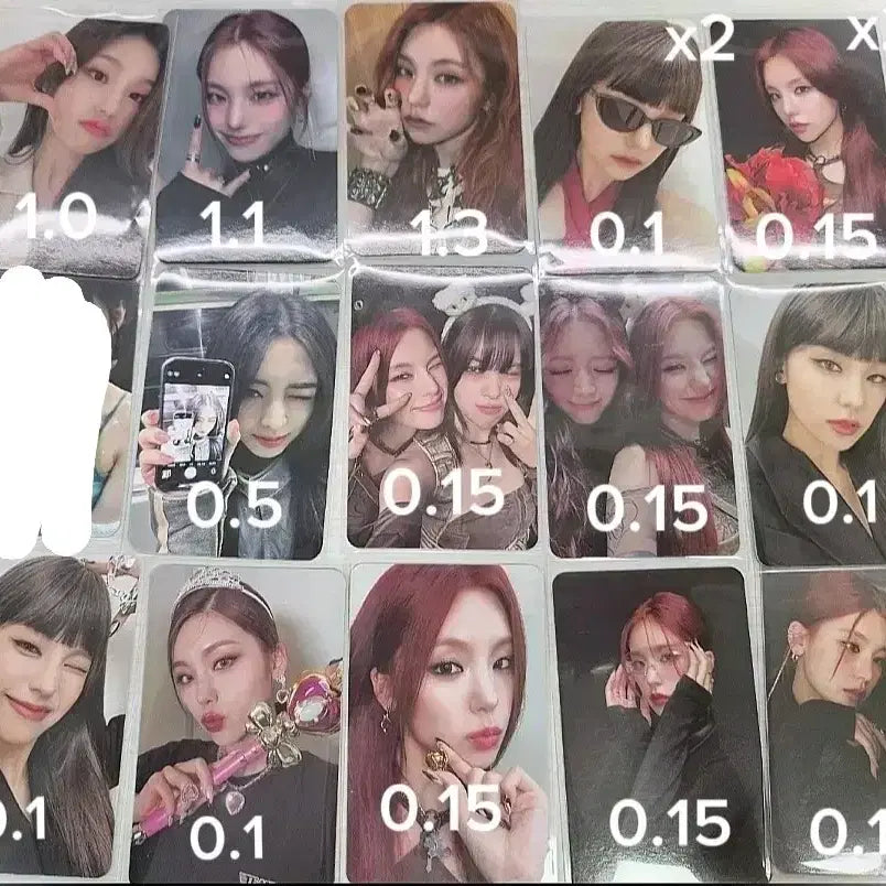 있지 포카 팔아요