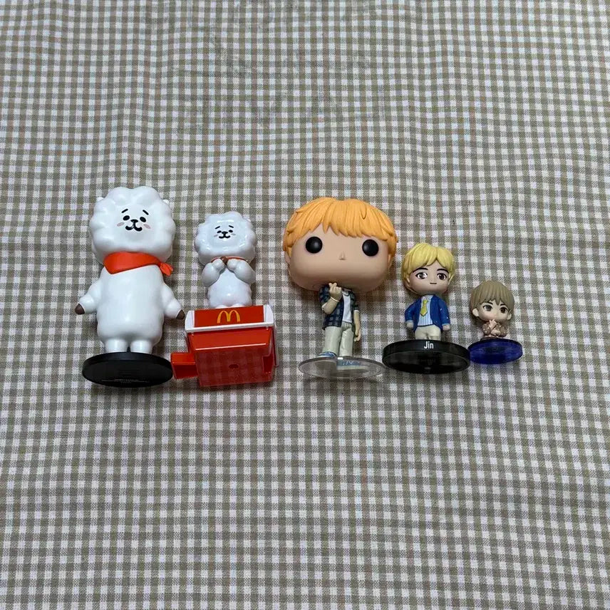 BT21 RJ, 방탄소년단 진 피규어 일괄판매합니다.