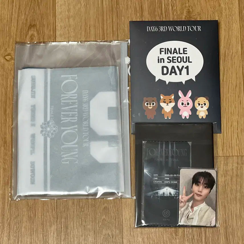 데이식스 콘서트 마데존 슬로건 첫콘 입장 기프트 일괄 판매 양도