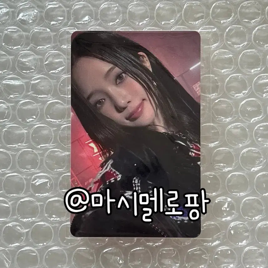 프로미스나인 프미나 위버스 노지선 특전 포카 포토카드 미나우 menow