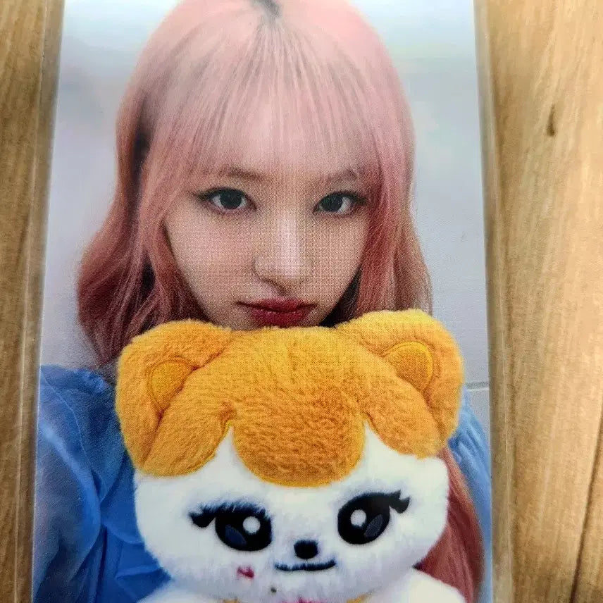 아이브 미니브 스쿨 팝업 치즈 리즈 30cm 인형 특전 포카