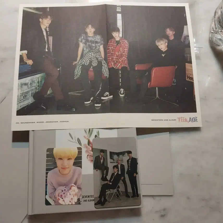 앨범 덤 teen age 세븐틴 호시 포카 포토카드 판매