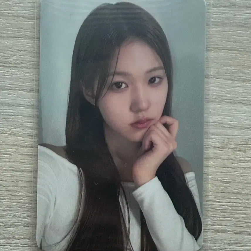 이즈나 윤지윤 미공포 특전 포카 비원츠