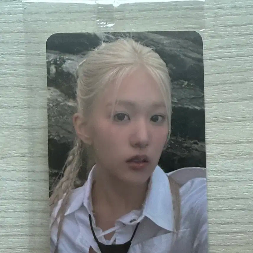 이즈나 윤지윤 미공포 특전 포카 케타포