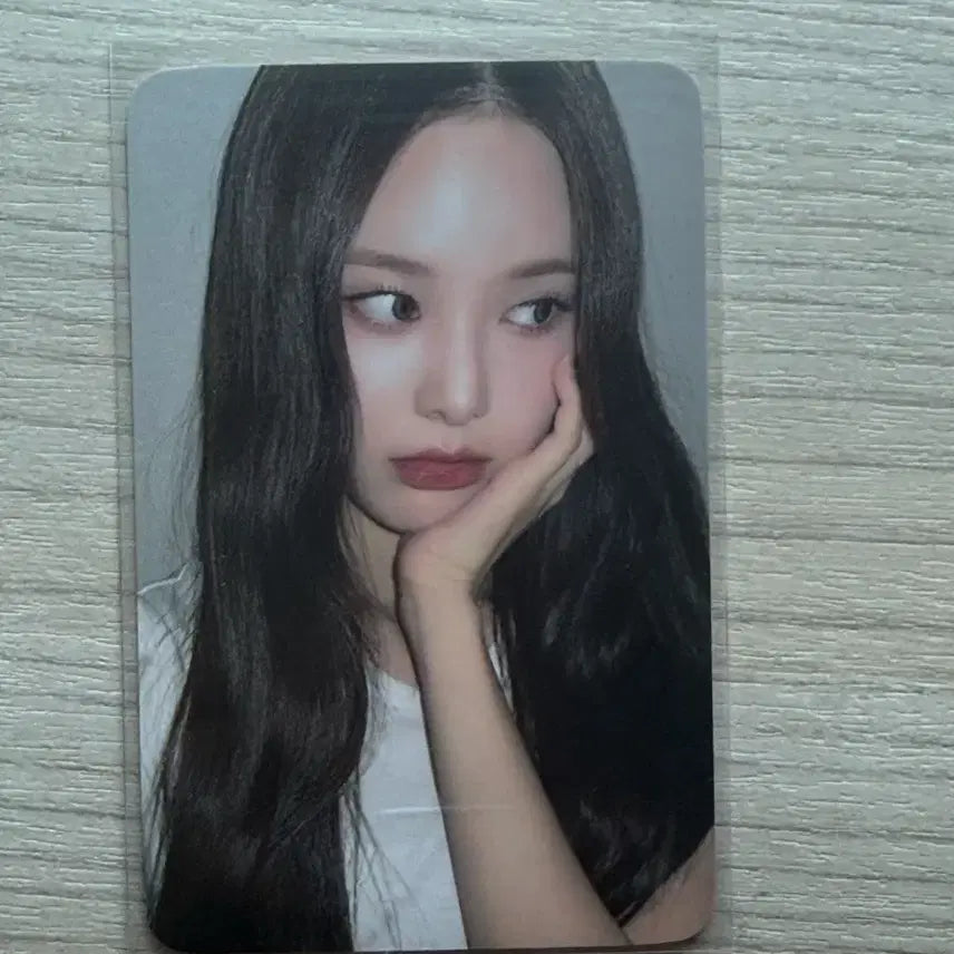 이즈나 방지민 럭드 미공포 특전 포카 위드뮤