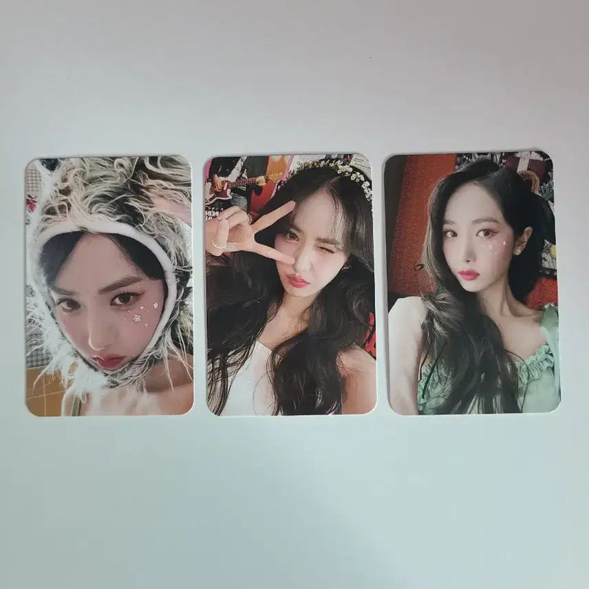 비비지 신비 나비 키트 포토카드 포카