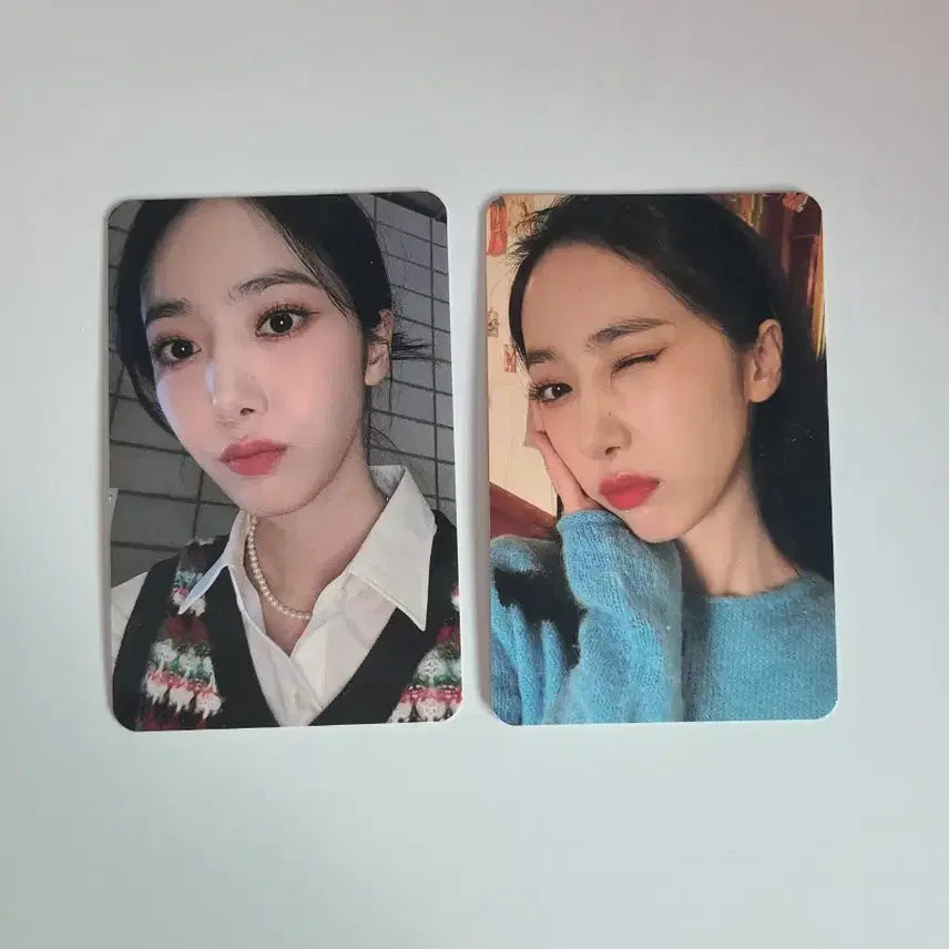 비비지 신비 나비 키트 포토카드 포카