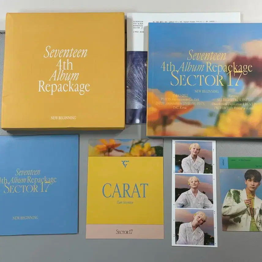 세븐틴 SEVENTEEN SECTOR 17 개봉앨범