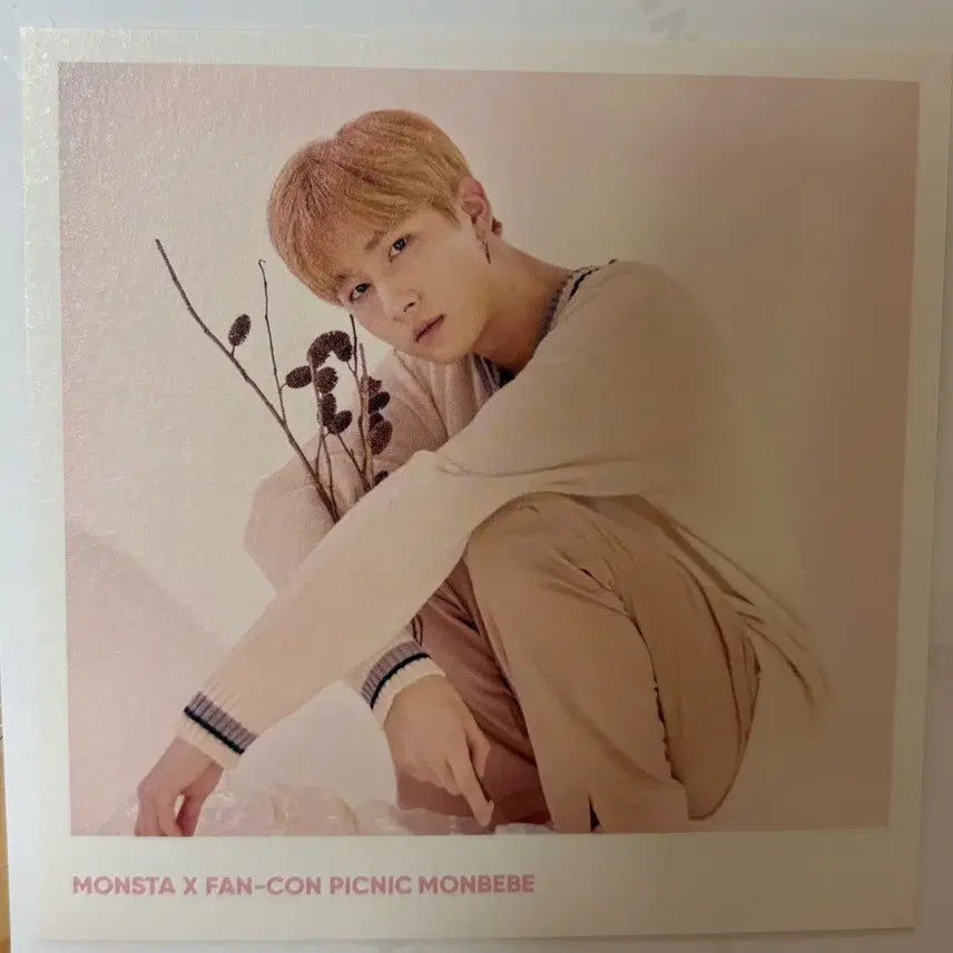 몬스타엑스 아이엠 팬콘 폴라로이드 포카