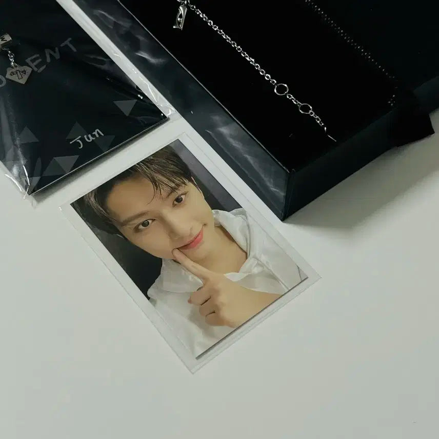 세븐틴 7주년 팔찌 준 문준휘 팔찌, 참, 포카 세트