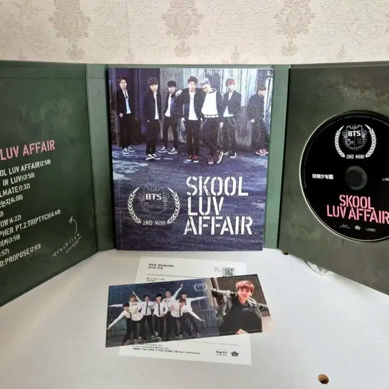 방탄소년단(BTS) SKOOL LUV AFFAIR 앨범&티켓포카