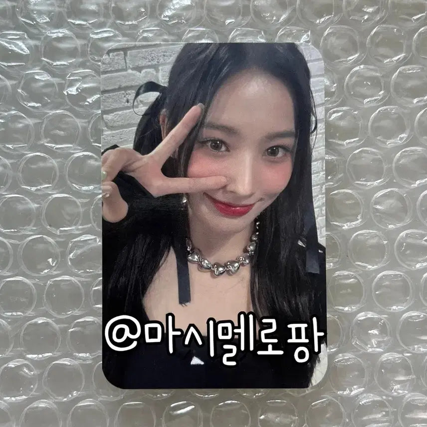 엔믹스 entwurf 사운드웨이브 사웨 지니 특전 포카 포토카드 다이스