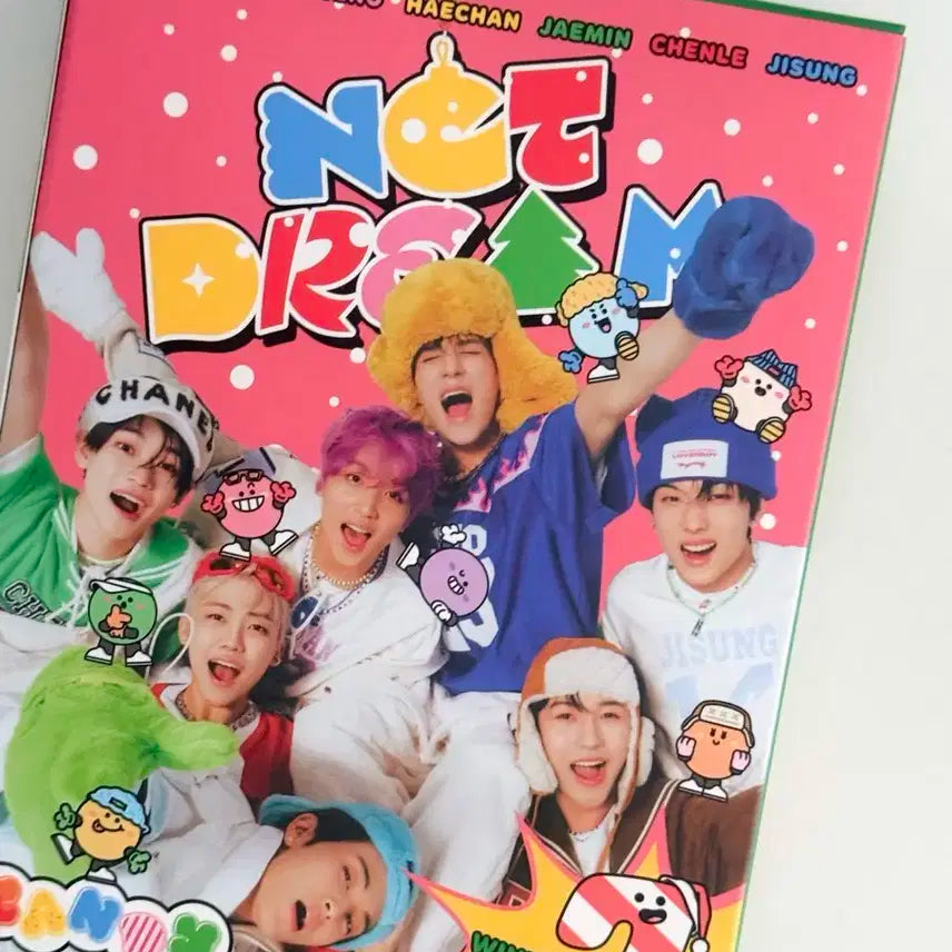 엔시티드림 캔디 윈터 앨범 스페셜 버전 틴케이스 핑크 제노 개봉 미개봉