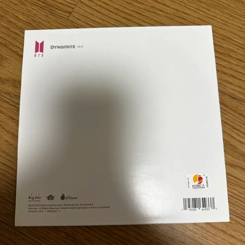 BTS 방탄소년단 다이너마이트 한정판 LP