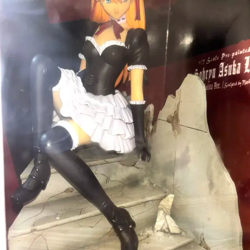 에반게리온 고스로리 아스카 빈티지 미소녀 피규어
