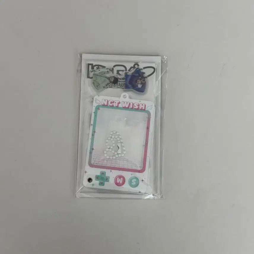 미개봉 엔시티 위시 일본 로그인 쉐이커 키링