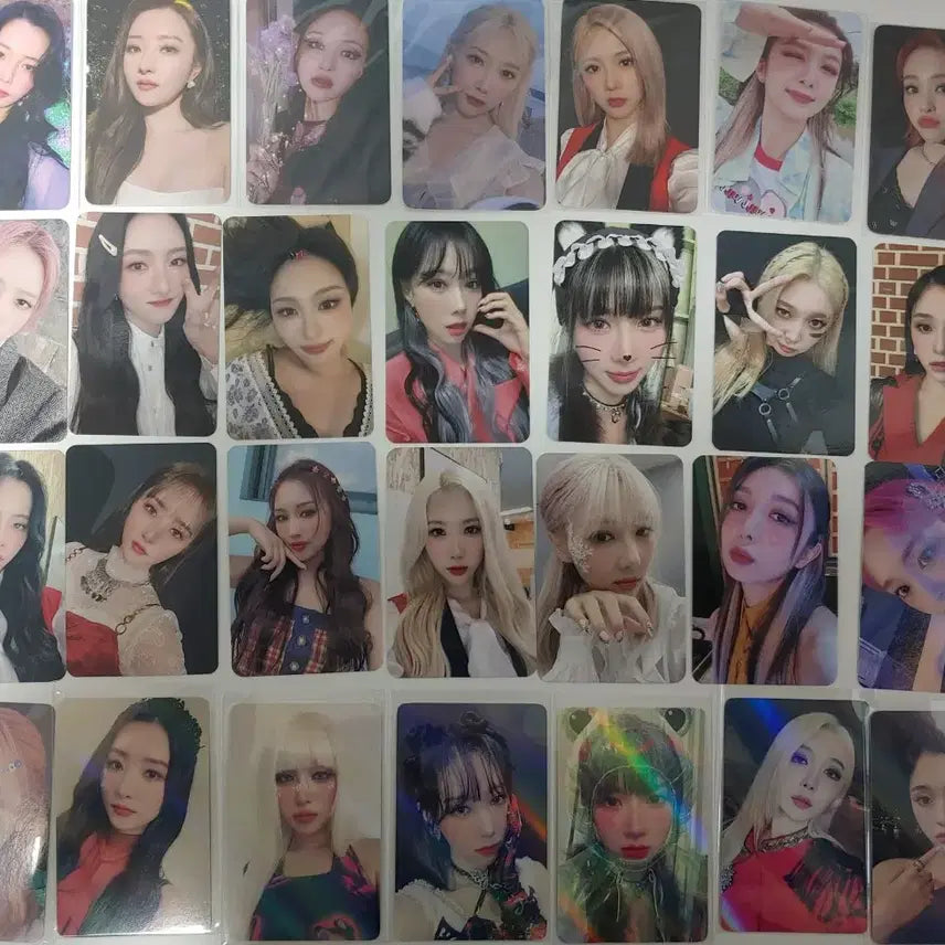 드림캐쳐 미공포 포카 세트