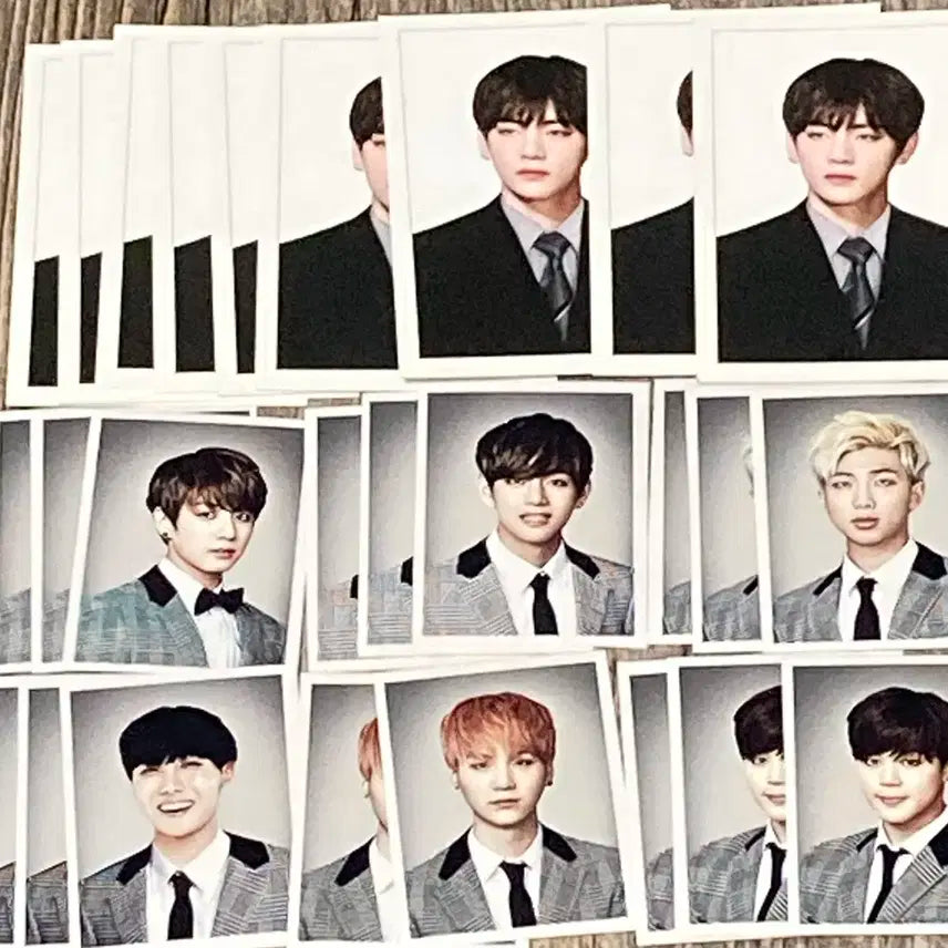 bts 방탄 증사 증명사진