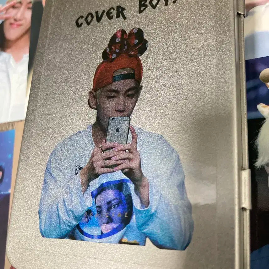 bts 방탄소년단 태형 위주 포카 틴케이스 세트