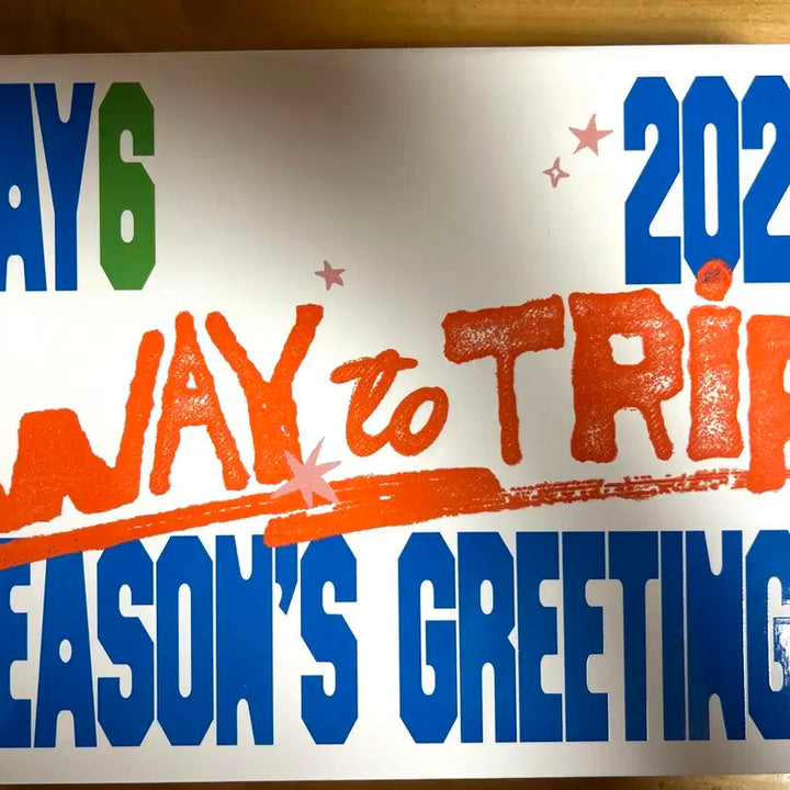 데이식스 - 2025 시즌 그리팅 [Way to Trip] (+특전포카)