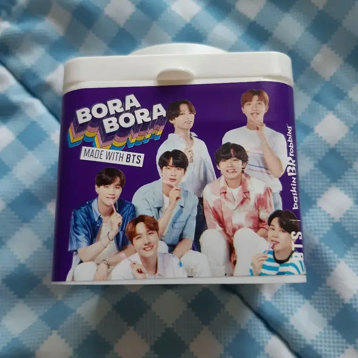 방탄소년단 BTS 베스킨라빈스 블록팩 포토카드 포함