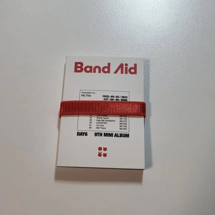 데이식스 밴드에이드 미니포토북