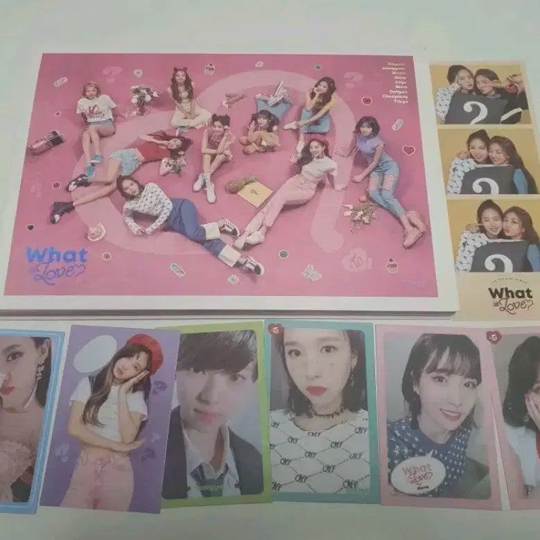 트와이스 왓이즈러브 앨범+포토카드 포함