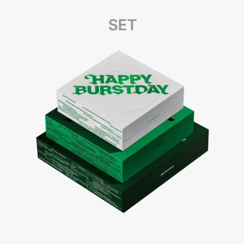 세븐틴 HAPPY BURSTDAY 정규 5집 일반반 미개봉 앨범세트양도