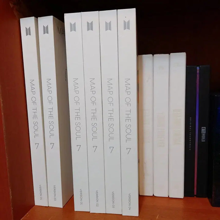 BTS 맵 오브더 소울 버전 1,2,3,4 일괄 개봉앨범