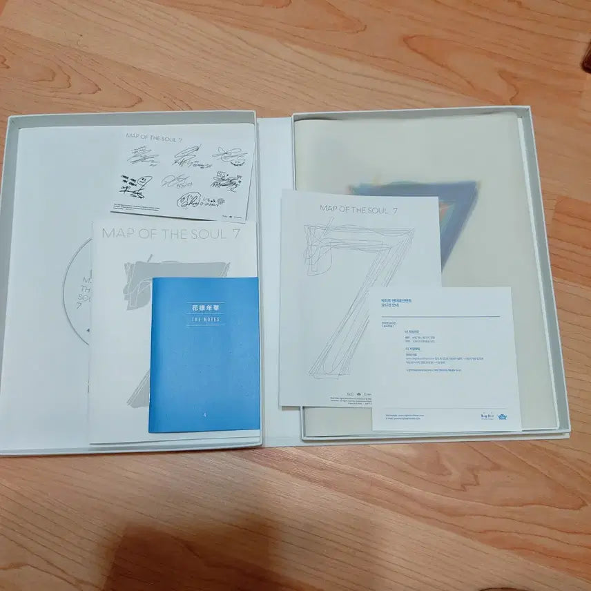 BTS 맵 오브더 소울 버전 1,2,3,4 일괄 개봉앨범