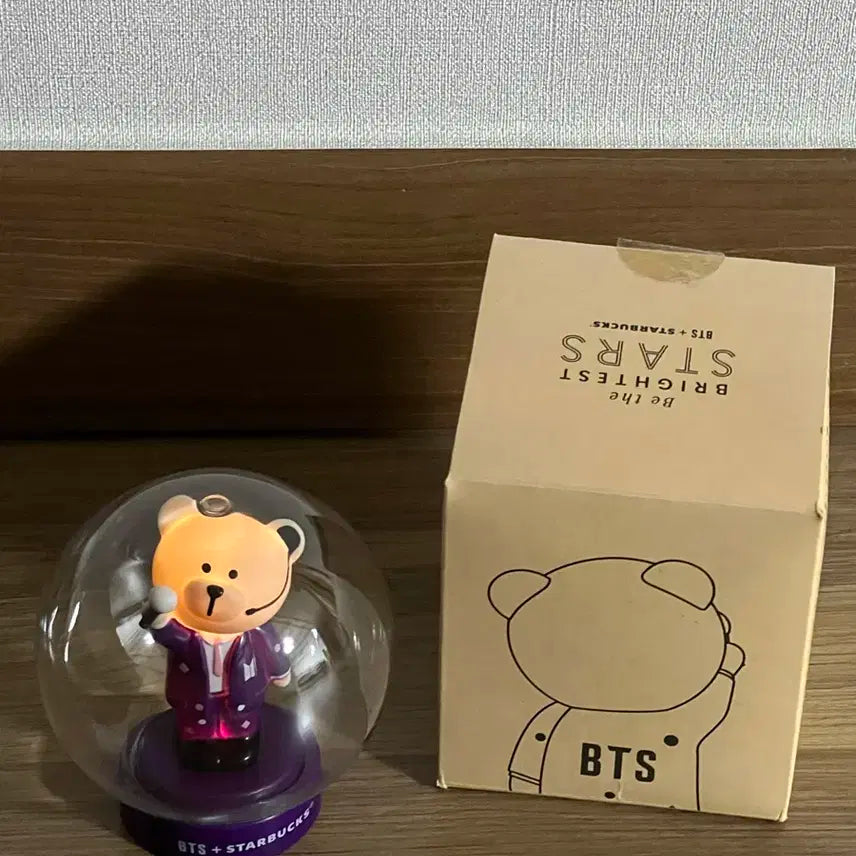 방탄소년단 스타벅스 콜라보 MD 베어리스타 램프 판매합니다!