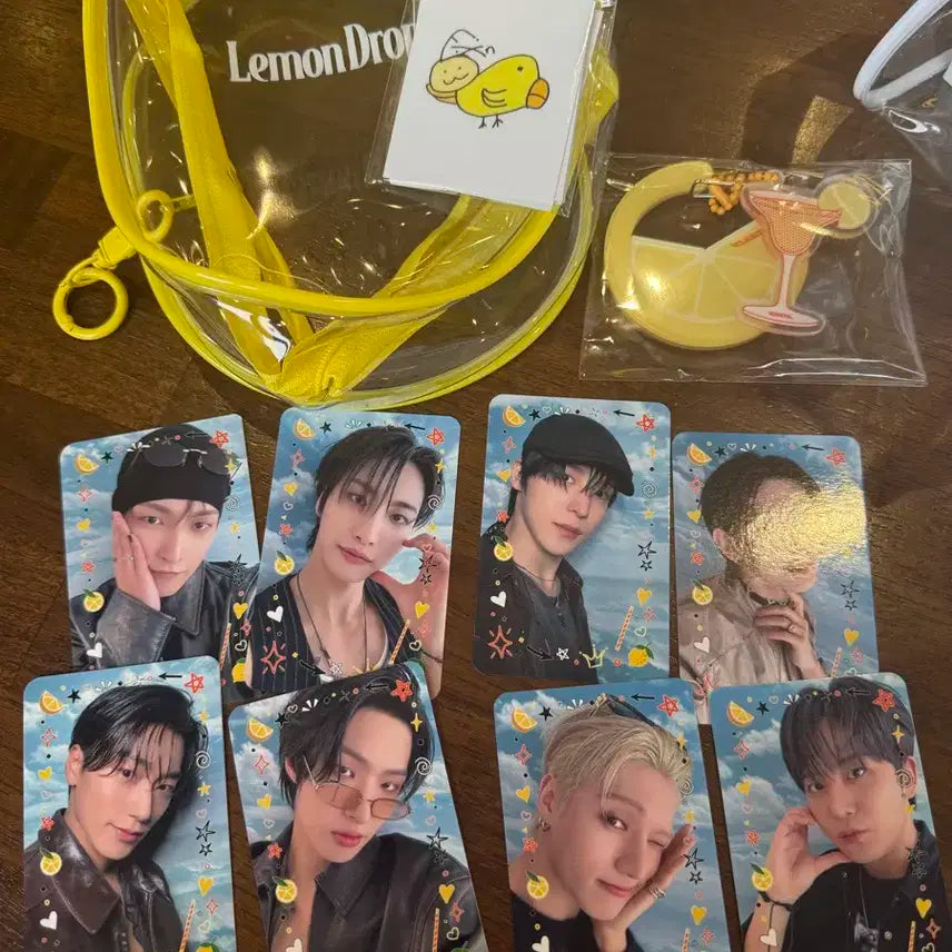 에이티즈 레몬드롭 공방 키트 set 양도