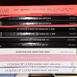 [BUNJANG]  Seventeen Japanese Concert Incomplete DVD Blu-ray/ 세븐틴 일본콘서트 인컴플릿 DVD 블루레이
