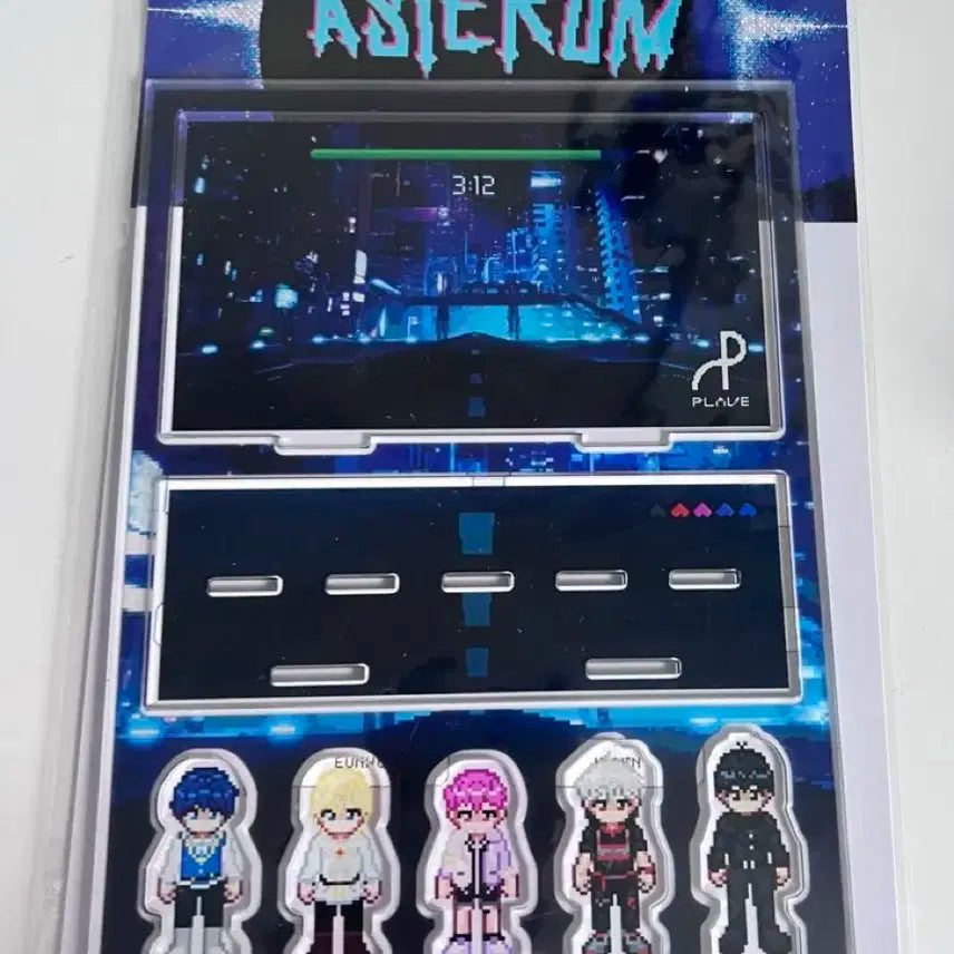 플레이브 굿즈 픽셀월드 단체 아크릴스탠드