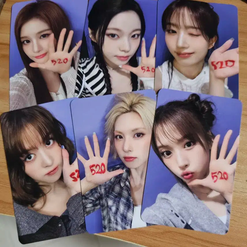 엔믹스 중국 메이크스타 광저우 팬사인회 520 포토카드 포카 세트 양도
