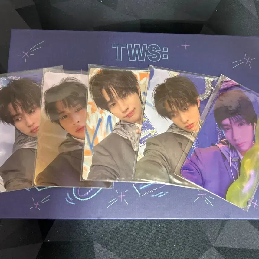 TWS 투어스 라스트벨 앨범 경민 풀셋 + 위버스/예스24 특전 양도