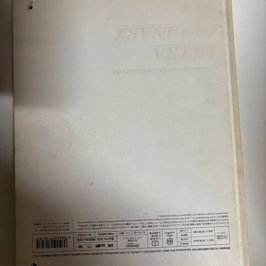 빅뱅 엑스트라 오디너리 20s 일본판