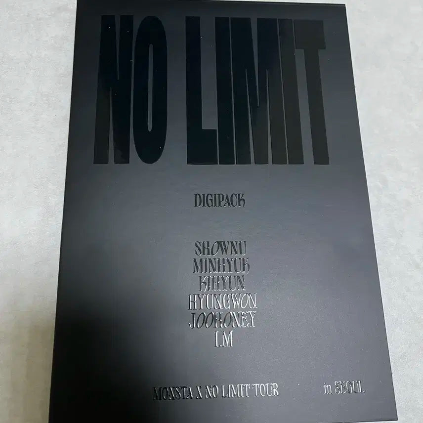 몬스타엑스 2022 노리밋 콘서트 블루레이 팝니다